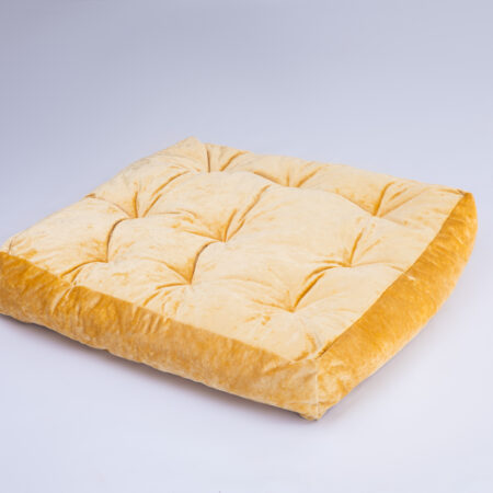 SPOONED FLOOR PILLOWS - Yellow