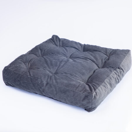 SPOONED FLOOR PILLOWS - Black
