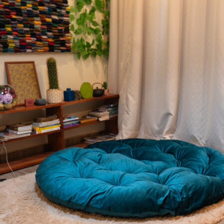 Spooned Day Bed- Coil - Turquoise